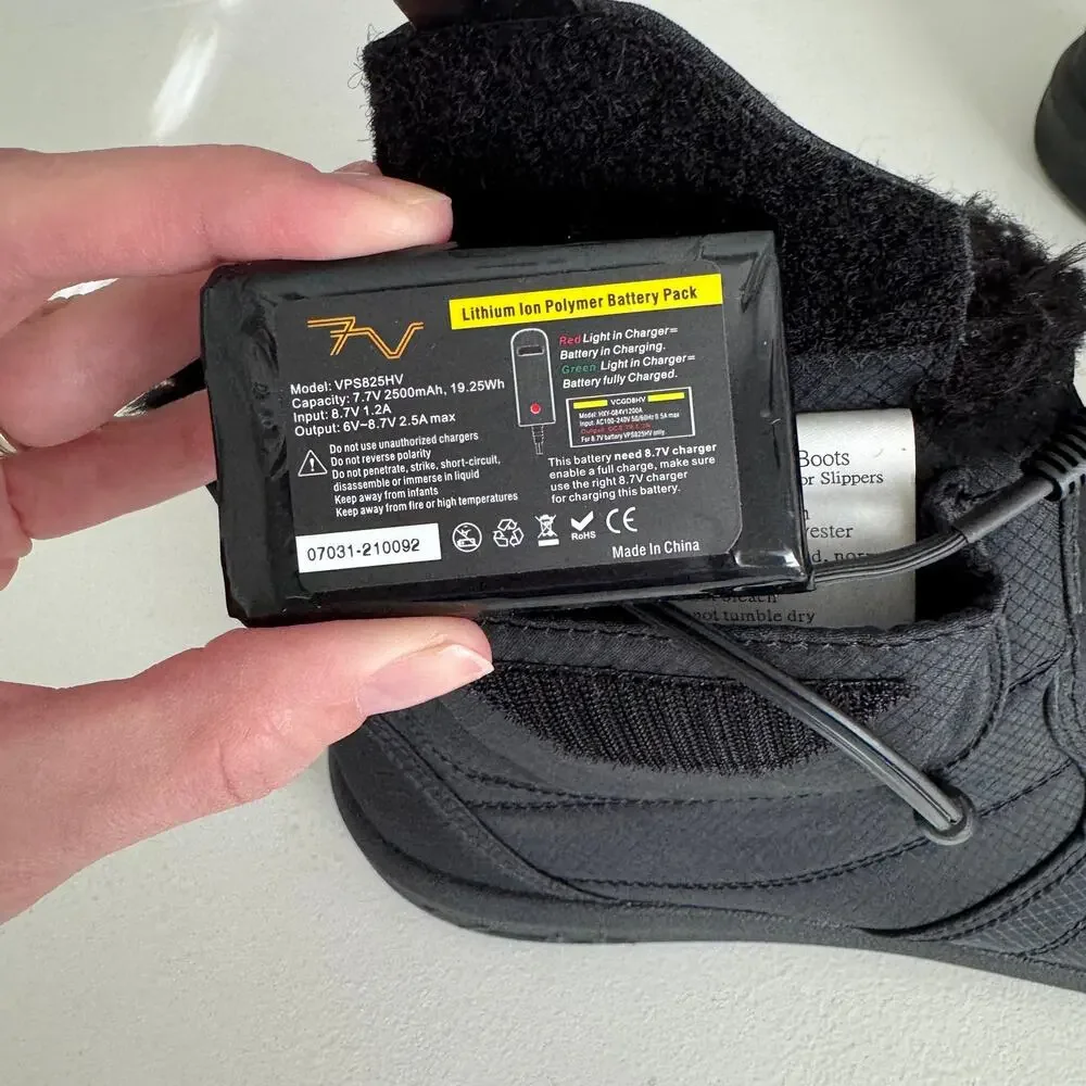 Volt Heat LAVA Series Indoor/Outdoor Rechargeable Heated Boots NWOB 12M/13W